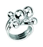 Element Sterling Silver, Ladies, R2745, Multi Ball Ring