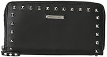 Hot Sale Rebecca Minkoff Large Zip Bridal 15ZESDXF12 Wallet,Black,One Size