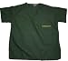 Size: Small University of Oregon Medical Scrubs V-Neck Design + Set-In Sleeves Breast Pocket Brushed Poplin Fabric