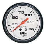 Auto Meter 5723 Phantom Mechanical Oil Pressure Gauge