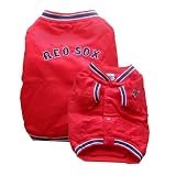 Boston Red Sox Dog Dugout Jacket Coat Size Small