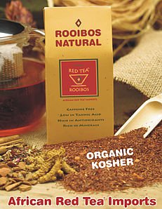Rooibos Honey Bush Tea (Organic) - 20 - Bag by African Red Teas