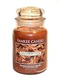 Yankee Candle Large 22-Ounce Jar Candle, Cinnamon Stick