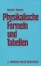 Produkt-Bild: Physikalische Formeln und Tabellen