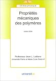 Propri�t�s m�caniques des polym�res, �dition 2004