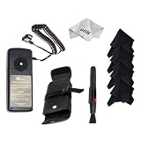 8 Pcs Kit For CANON 580EX II 550EX flash As CP-E4, Includes: High Performace Flash Battery Pack + Carry Case + Lens Cleaning Pen + 4 Microfiber Cleaning Cloths(Black) + 1 Ultra Fine Microfiber Cleaning Cloth GOJA Logo