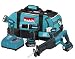Makita LXT407 Factory Reconditioned LXT407 18-Volt LXT Lithium-Ion Cordless 4-Piece Combo Kit