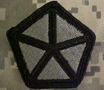 5th Corps ACU Patch Foliage Green
