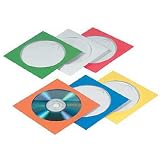 Hama CD-ROM Paper sleeves 50, Mixed Colour