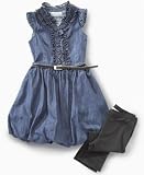 GUESS Girls Bubble Dress & Legging Set