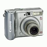 Electronics : Canon PowerShot A540 - Digital camera - 6.0 Mpix - optical zoom: 4 x - supported memory: MMC, SD