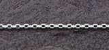 Sterling Silver 1.50mm Rolo Chain Necklace (Available in Different Sizes)