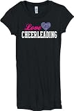 Juniors Rhinestone Cheerleading Love Shirt