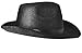 Fedora Gangster Hat, Black Pinched Hat Costume Accessory - NJ Novelty™