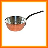 ORIGINAL French Baumalu copper SAUTEUSE - diameter: 22 cm = 8.7