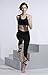 QK Womens Yoga Sport Bra Light Support Strappy And Open-Back Bra Performance