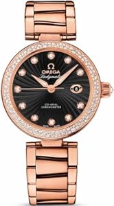 NEW OMEGA DeVILLE LADYMATIC LADIES WATCH 425.65.34.20.51.001