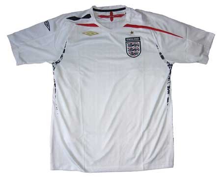 England Nationalmannschaft Trikot 07/09 Umbro , XXL
