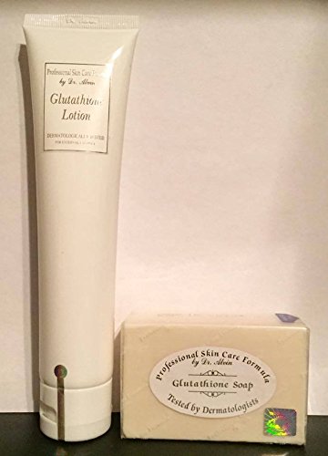 SET Dr Alvin Glutathione LOTION & SOAP Whitening Professional Skin Care Formula