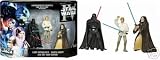Star Wars - Episode 4 - A New Hope - Luke Skywalker, Darth Vader, Obi-Wan Kenobi Figure Set - Saga Collection - Commemorative Episode 4 DVD Collection - New - Mint - Collectible - (N)