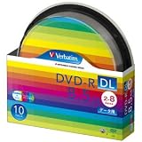 三菱化学メディア DVD-R DL 8.5GB PCデータ用 8倍速対応 10枚スピンドルケース入り ワイド印刷可能 DHR85HP10SV1の画像