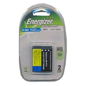 Energizer SFT1 Digital Camera Battery Equivalent to Sony NP-FT1 Battery