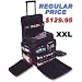 Crop In Style XXL Rolling Tote, Black