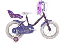 Raleigh Butterfly Girls Bike - Pink/Purple, 14 Inch