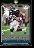 2000 Upper Deck Legends Jamal Anderson Atlanta Falcons #2 Football Card - Mint Condition - In Protective Display Case