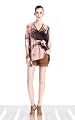 Ombre Animal Print Kaftan