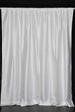 White Velvet Curtains / Drapes / Panels Rod Pocket - made to measure
