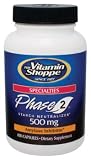 41KJKST8QHL. SL160  Vitamin Shoppe   Phase 2 Starch Neutralizer*, 500 mg, 100 capsules Reviews
