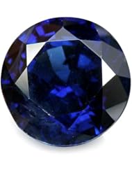1.80 Ct. Very Rare! Top Blue Natural Round Blue Sapphire Cambodia Loose Gemstone
