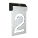 Tools & Hardware : Matterinc Solar LED Number 2 - Silver