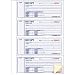 Money Receipt Forms, Carbonless, 3 Part, Hard Cover, 2-3/4