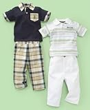 Sean John - Sean John Baby Boy Polo & Pants Set