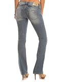 41KJOcN4FHL. SL160  GUESS Daredevil Bootcut Jeans   Tumbleweed Destroy Wash