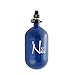 Ninja Paintball Carbon 4500 Tanks with Pro V2 Regulators (Super Lite Blue w/STD Adj. Reg, 68ci)