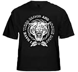 Famous Quotes From Charlie Sheen T-Shirts - Tiger Blood Crest T-Shirt #1307