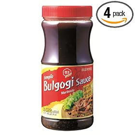 Sempio Bulgogi Sauce Marinade, 900-Grams (Pack of 4)