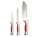 Red Galaxia 3-pc. Cutlery Set