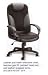 LEATHER AND MESH EXECUTIVE CHAIR WITH GAS LIFT