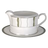 Royal Doulton Daybreak #2004 RD Gravy Boat With Tray - 2 Pc
