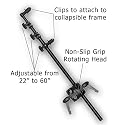 Fotodiox Telescoping Reflector Holding Arm, Holds 22" to 60" reflector Disc