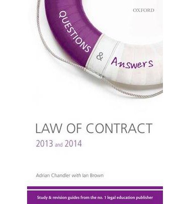Q & A Revision Guide Law of Contract 2013 and 2014 (Questions & Answers) (Paperback) - Common