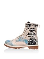 Dogo Botas de cordones Feel The Rain (Beige)