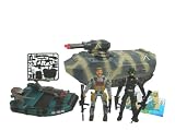 Lanard 33126 The Corps Amphibious With Light & Sound Recoil Weapon And 2 Figures