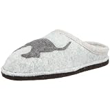 Haflinger Womens Doggy Applique Slipper