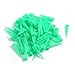 SODIAL(R) Plastic/Stainless Steel Industrial Dispensing Needle Tip, 18 Gauge, 0.84mm Opening Size, Green (Pack of 100)