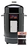 FTS Value Shipping - Gourmet Charcoal Smoker & Grill with Vinyl Cover - 161-212-25